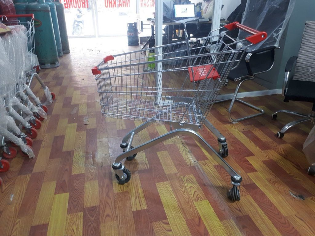 xe đẩy siêu thị 60L